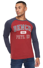 Bench TITUS Cotton Full Sleeve T-Shirt