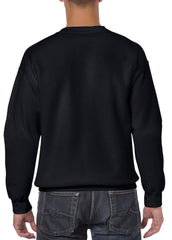 True Face Mens Plain Pullover Sweatshirt