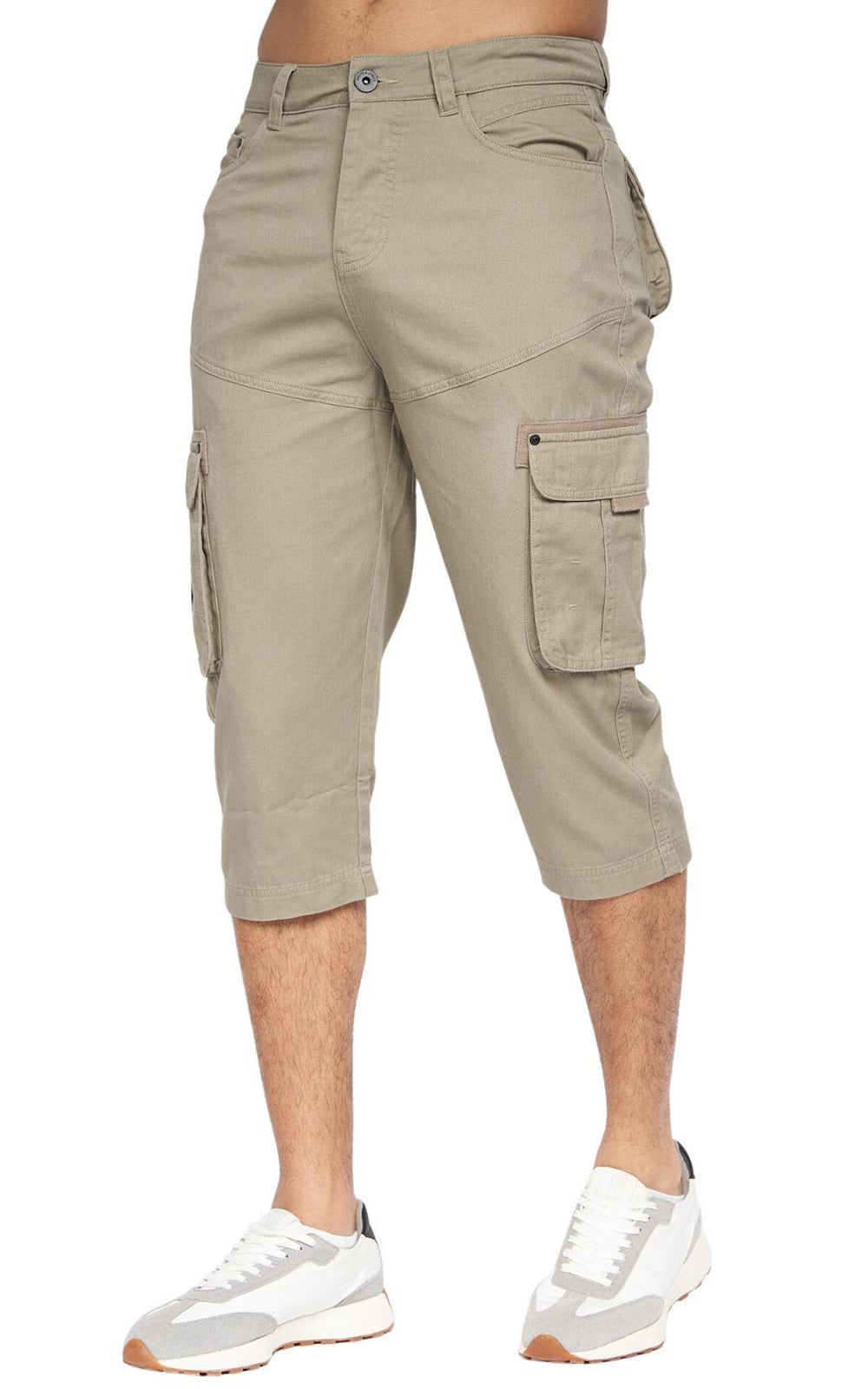 Smith & Jones Cuong Knee Length Cargo Shorts