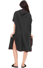 Unisex Hooded Quick Dry Poncho Towel