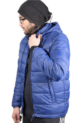 Mens Hooded Winter Bomber Jacket