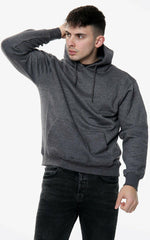 Mens Plain Pullover Hoodie