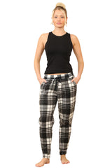 Ladies Sherpa Fleece Lined Lounge Bottoms