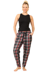 Ladies Sherpa Fleece Lined Lounge Bottoms