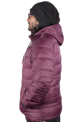 Mens Hooded Winter Bomber Jacket