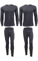 2 Pack Gaffer Men Long Johns Thermal Full Sleeve Set