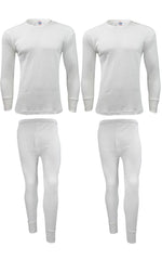 2 Pack Gaffer Men Long Johns Thermal Full Sleeve Set