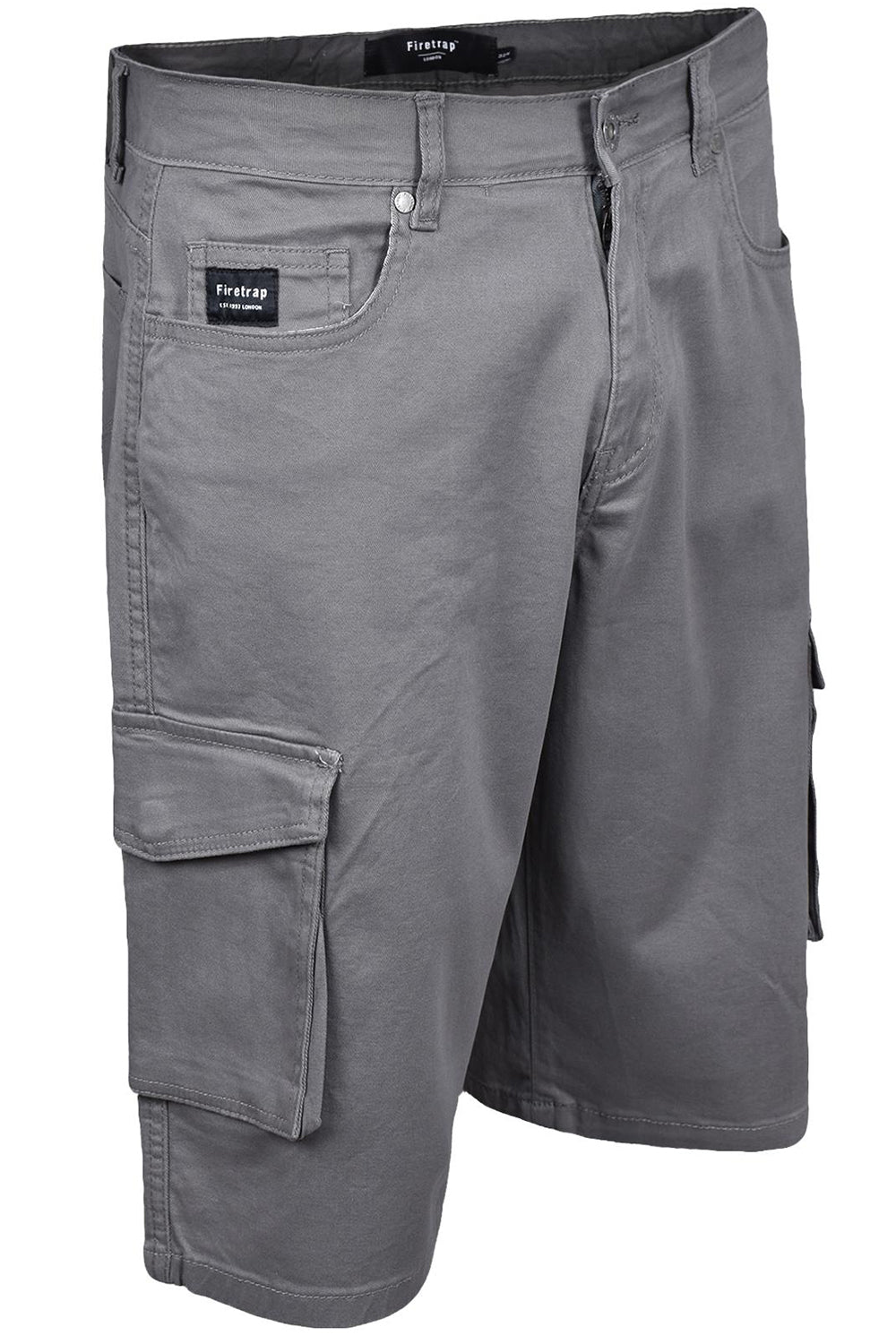 Firetrap Mens Chino Cargo Shorts