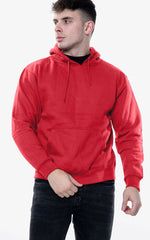 Mens Plain Pullover Hoodie