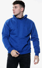 Mens Plain Pullover Hoodie