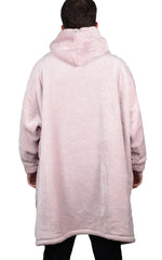 True Face Unisex Pink Blanket Hoodie