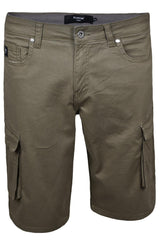 Firetrap Mens Chino Cargo Shorts