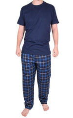 Gaffer Mens Polycotton Half Sleeves Pajamas Set