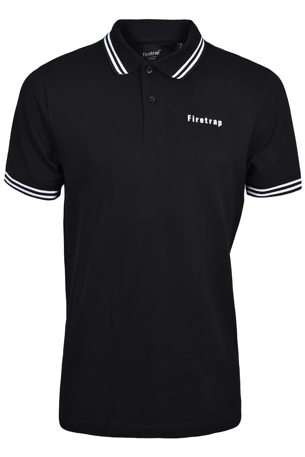 Firetrap Mens Short Sleeve Polo Collar T-shirt