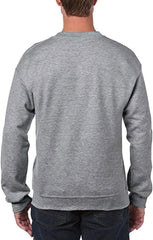 True Face Mens Plain Pullover Sweatshirt