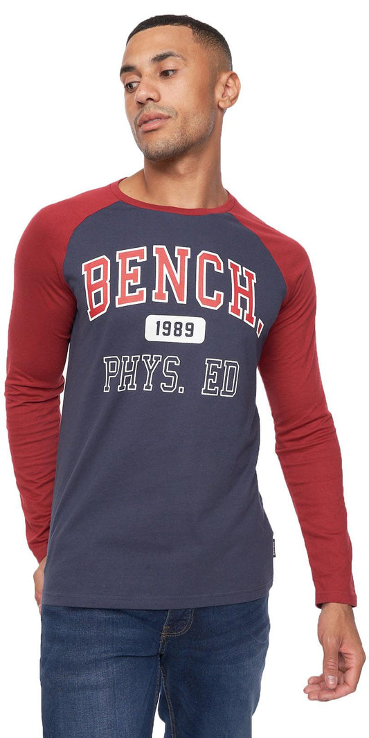 Bench TITUS Cotton Full Sleeve T-Shirt